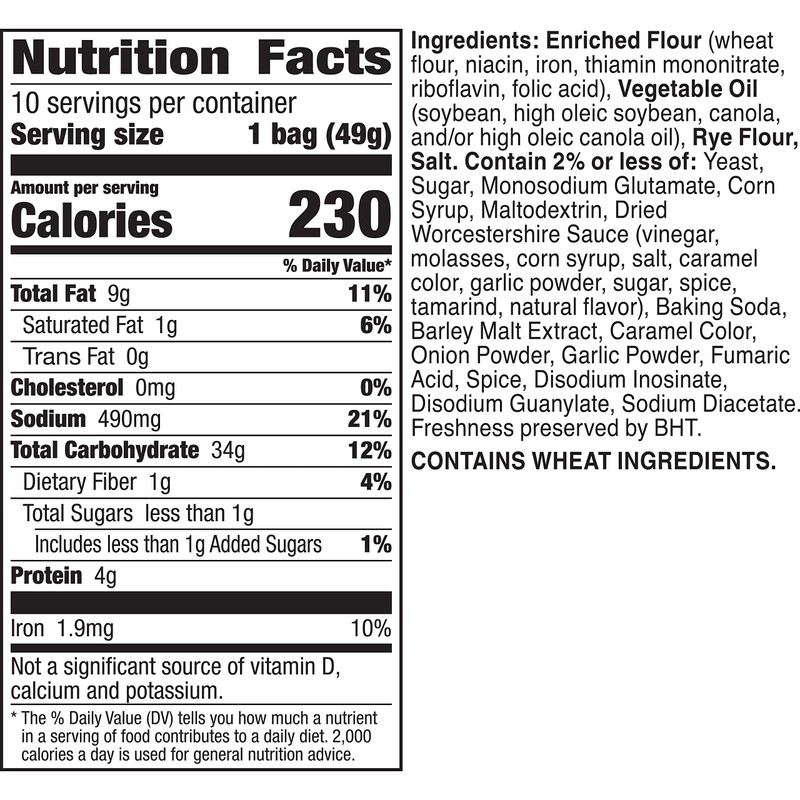 Gardetto's Original Recipe Snack Mix Multipack 17.5 oz (Pack of