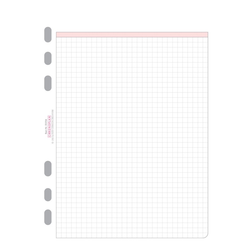Chronoplan 50304 Forms Notepaper (A5) 50 Sheets White
