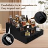 Ghguole Cologne Organizer for Men,5 Tier Wood Cologne Stand with