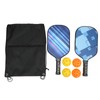 Pickleball Paddle Glass Fiber Improve Bounce Relieve Elbows Pressure Absorbing
