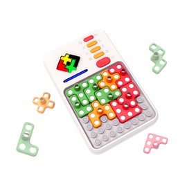 CZT Creativity Super Blocks Puzzle Machine Over 1000+ Games, Logical Thinking as a Brain Sports Task Toy/Gifts for Children/Teenagers, Maze Console, Suitable for Indoor/Outdoor/Travel