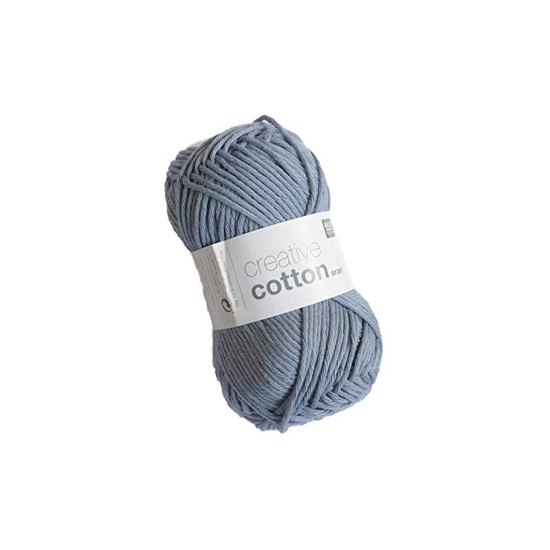 Rico Creative Cotton Aran 18 Denim