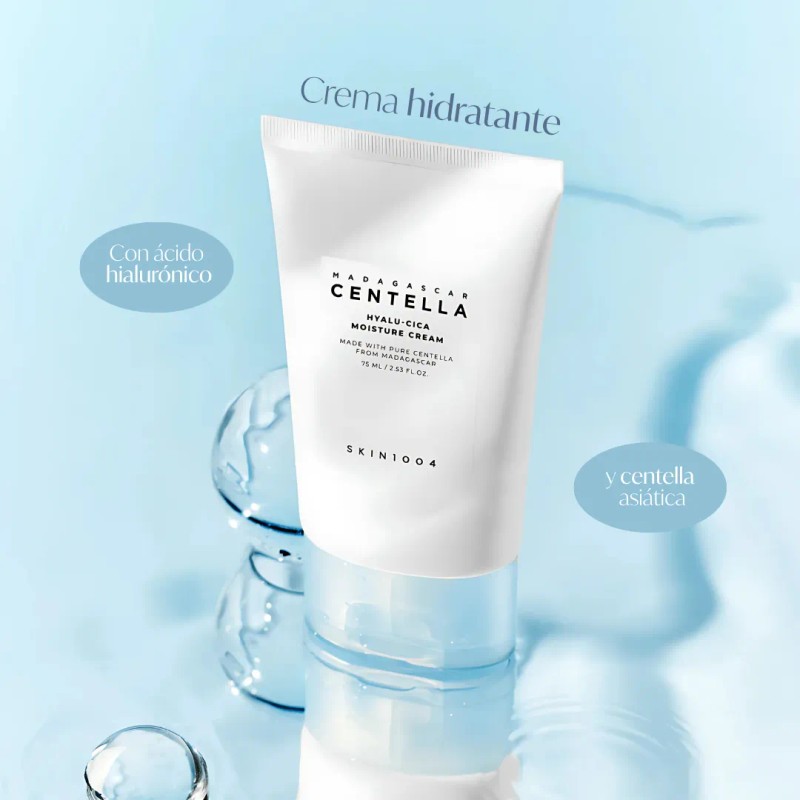 Skin1004 Madagascar Centella Hyalu Cica Crema Humectante