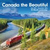 Canadian 18-Month Wall Calendar - 100% Biodegradable 11x22 Inch Open