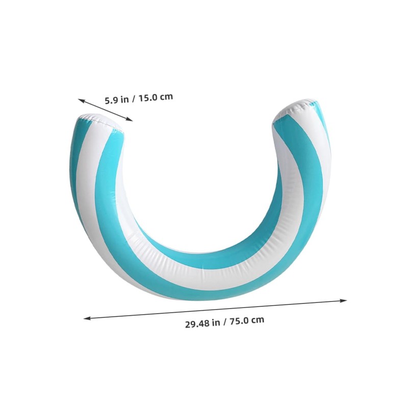 CAXUSD Arc Pool Float Inflatable Swimming Ring Boys and Girls