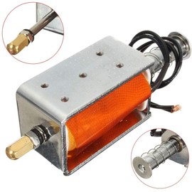 DC 12V 35mm Long Stroke Push Pull Solenoid Small Electromagnetic Electric Magnet