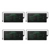 VIVOSUN 4-Pack 10" x 20.75" Durable Waterproof Seedling Heat Mat,