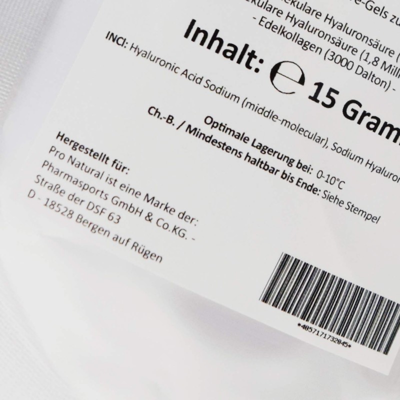 Hyaluronic Acid Collagen Powder 15 g