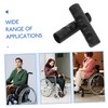 IWOWHERO 2 Pcs Slip Wheelchair Hand Grips Ergonomic Plastic Handles