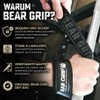 BEAR GRIP Straps - Premium Neoprene Padded, Double Stitched Heavy