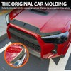 powoq Hood Deflector Compatible with 2010-2024 Toyota 4Runner Hood Protector