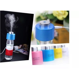 Unbranded USB Portable Mini Water Bottle Caps Humidifier Air Diffuser Aroma Mist Maker Pin
