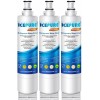 IcePure 3-Pk Replacement Refrigerator Water Filter Whirlpool 5VGS7SHGKQ01 5VGS7SHGKT00