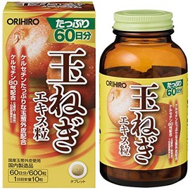 Orihiro Onion Extract, Value Type, Approx. 60 Day Supply, 600 Capsules