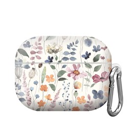 DARDDI Compatible with AirPods Pro 2nd/1st Generation Case Cover, Cute Case Cover with Keychain for AirPod Pro 2&1 Case, for Men Women & Girls (Cute Watercolor Flowers)