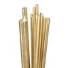 sourcing map Brass Round Rods, 3/8 Inch Brass Solid Round