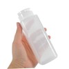 HOMSFOU Reusable Oil Bottle 200ml Sauce Bottle Scale Leakproof Condiment