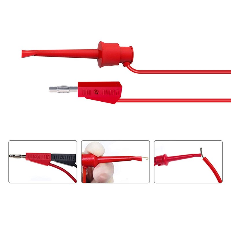 Greluma 8 Piece Multimeter Test Lead Kit, Digital Multimeter Leads
