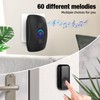 Douevo Doorbell Chime, IP55 Water Resistant, 60 Melodies, 5 Levels