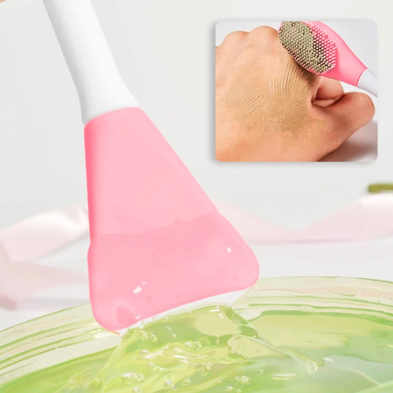 🔥 Cepillo facial 2 en 1 diler silicón limpieza y