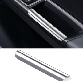 Rawsomes Interior Armrest Front Pull Door Handle Grab Trim Compatible with Ford Escape 2013-2019 Front Right Side Interior Pull Handle Molding Trim Replace CJ5Z7822621BA (Silver)