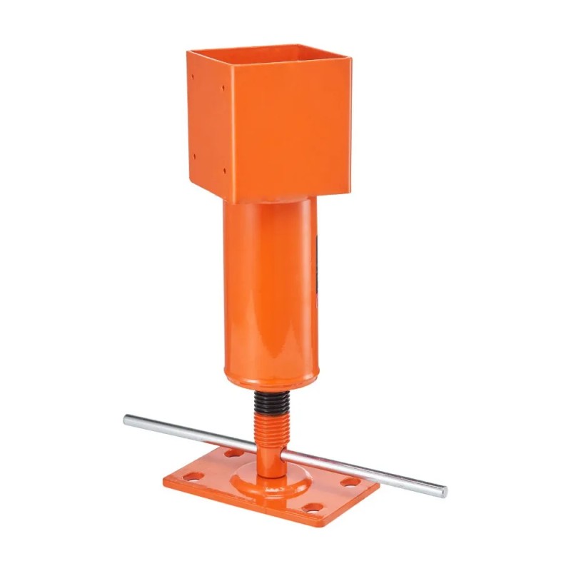 Screw Jack Post, 4" x 4", 13.2"-18.7" Height Range,24700 lbs