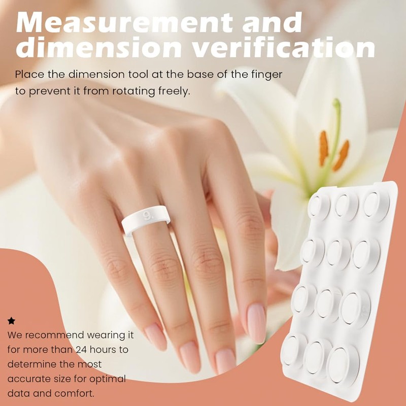 Ring 4 Sizing Kit, Compatible with Oura Ring4, Size 4