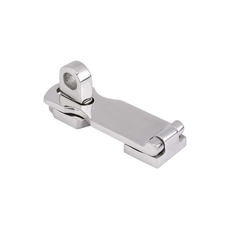 Stainless Steel 316 Heavy Duty Door Hasp with Turning Padlock
