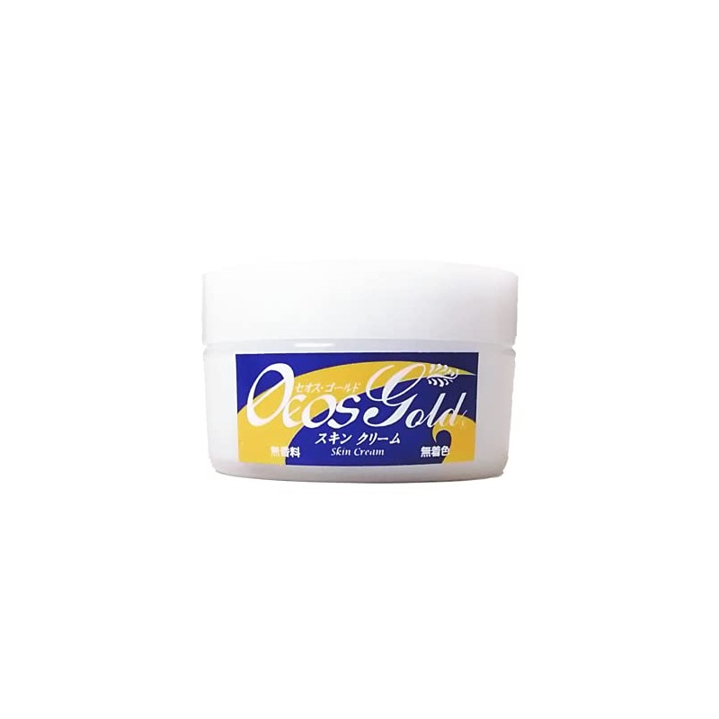 Theos Gold Plus Moisturizing Cream, Naturally Derived, Unscented, Colorless, Amplifies