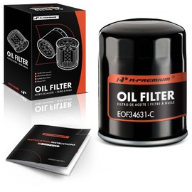A-Premium 10K Miles Protection Spin On Oil Filter Compatible with Ford F-600, F-700, F-800 & Chevy Impala, Suburban, Tahoe & GMC Yukon & AM General & Hummer & Isuzu & Pontiac & Studebaker