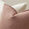 JUSPRURBET Jam Boucle Lumbar Throw Pillow Covers 12x20 inch Set