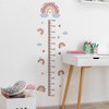 ZARROUEA Height Meter Wall Sticker, Stylish, Trees, Leaves, Animals, Cute,