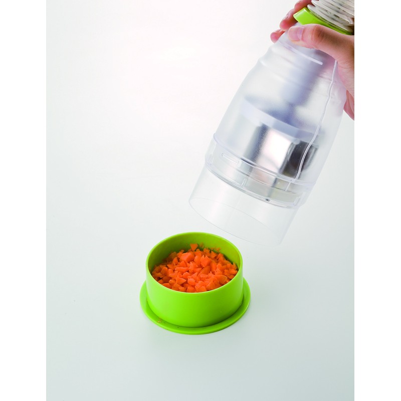 Giaretti Chopper, Green Chopper, Diameter 3.7 x Height 10.2 inches