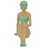 Things2Die4 Vintage Bathing Beauty in Teal and Blue Polka Dot