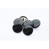 Trimming Shop Shiny Black 15mm S Spring Press Studs 4