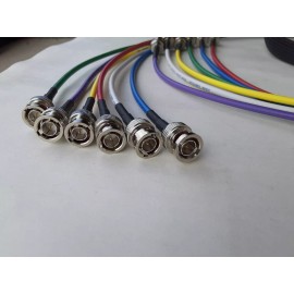 Belden 15 FT 6 Channel Snake Belden 1855A HD-SDI Mini RG59 Video Cable 6 GHZ BNC Male