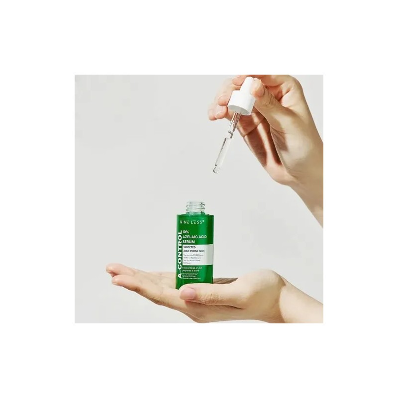 Nineless Srum Facial cido Azelaico 10 Controla Imperfecciones y Brillo
