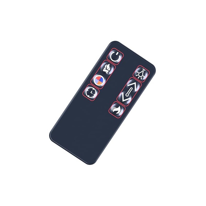PZL Remote Control Replacement Compatible with Real Flame Electric Fireplace