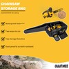OUUTMEE Chainsaw Carrying Case, Waterproof Foldable Chainsaw Storage Bag Compatible