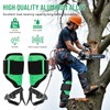 Xeoca Tree Climbing Spikes, Alloy Steel Climbing Spurs, 350lbs Load