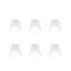 BLJ Hearing Amplifier 6pcs Ear Buds Domes, Double Layer Design,