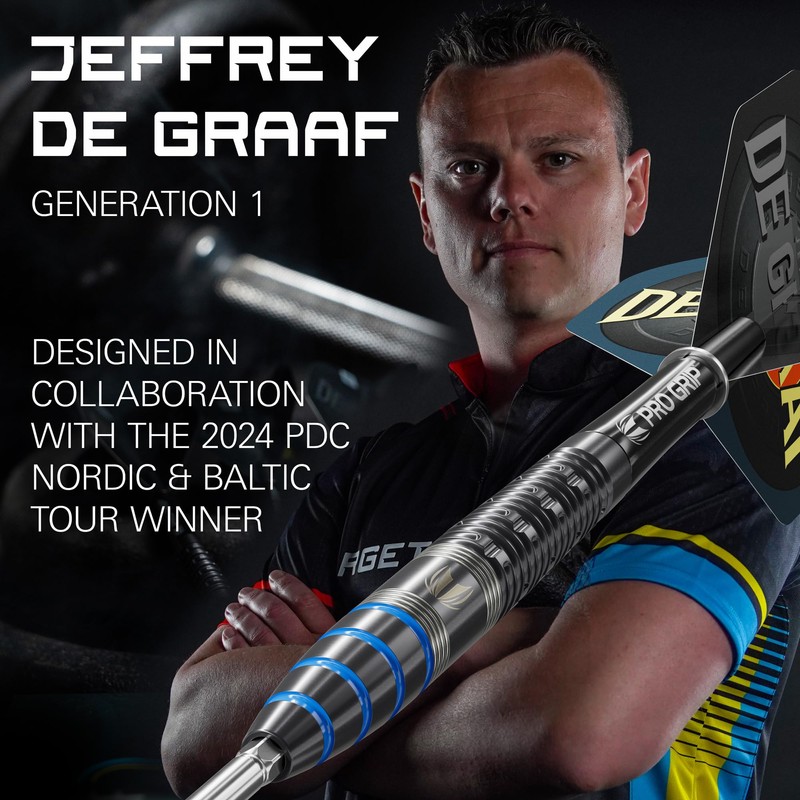 TARGET Darts Jeffrey de Graaf Gen 1 Steel Tip Swiss