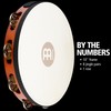 Meinl TAH1AB Headed Wood Tambourines with Steel Jingles, Brown, 2.0