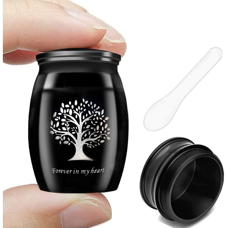 Small Keepsake Urns for Pet Ashes, 1.58 Inch Mini Cremation