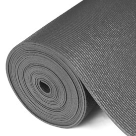 Foam Toolbox Liner Drawer Mat 1/8 Inch Thick X 24 Inch Wide X 24 Ft Long Gray, No Slip for Protecting Cabinet, Garage, Cart, Tool Box