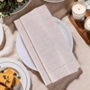 Fabric Napkins Set of 6 Cotton Linen Washable Reusable with