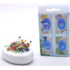 Trimz Magnetic Pin Cushion, White, 12 x 8 x 3