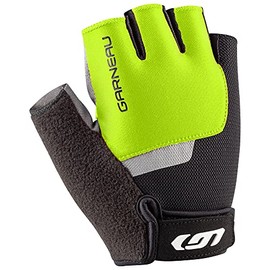 Louis Garneau, Mens, Biogel Rx Gloves, Bright Yellow, Large