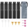 5PCS 8ml Travel Perfume Atomizer Refillable, Mini Cologne Spray Bottle
