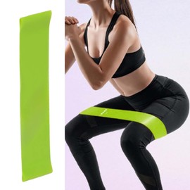 Dickly Resistance Bands, Fitness Loop Band, Non Slip Support Loop, Elastic Yoga Band, Exercise Band for Gym, Powerlifting, green 5lbs